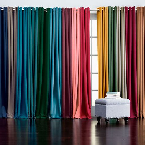 Multi-Color Velvet Curtains for Living Room & Bedroom